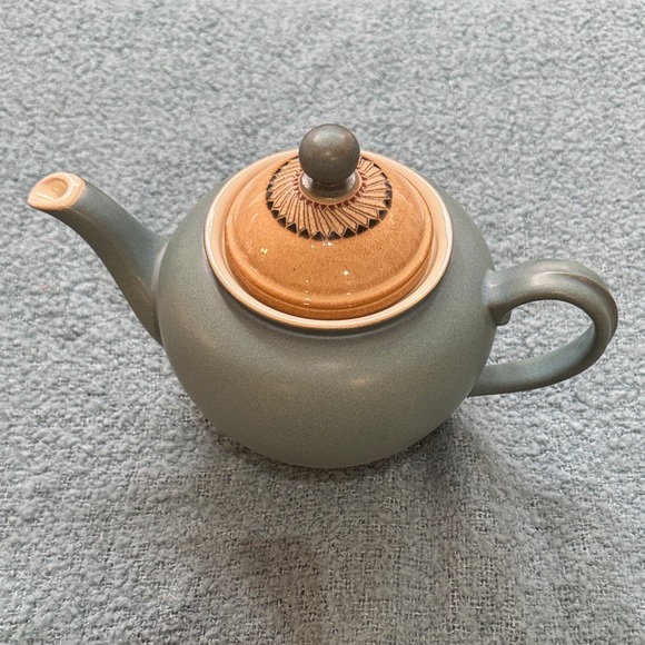 Denby Luxor teapot and lid-Rare! Vintage.